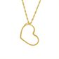 Pingente De Ouro 18k Coração