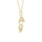 Pingente De Ouro 18k Menino Short Zircônias Bancas