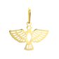 Pingente De Ouro 18k Espírito Santo Com 12mm