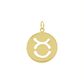 Pingente De Ouro 18k Signo Touro