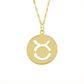 Pingente De Ouro 18k Signo Touro