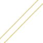 Corrente De Ouro 18k Elo Português De 1mm Com 60cm