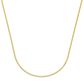 Corrente De Ouro 18k Veneziana Dupla De 1,0mm Com 45cm