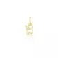 Pingente De Ouro 18k Gatinho Vazado