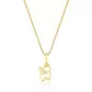 Pingente De Ouro 18k Gatinho Vazado