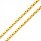 Corrente De Ouro 18k Veneziana De 0,5mm Com 50cm