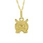 Pingente De Ouro 18k Coruja P