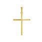 Pingente De Ouro 18k Cruz De 20mm