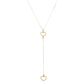 Corrente De Ouro 18k Veneziana De 0,5mm Com 45cm Com Pingente De Coração Vazado