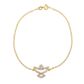 Pulseira De Ouro 18k Elo Português Espirito Santo 