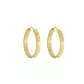 Brinco De Ouro 18k Argola Simples