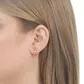 Brinco De Ouro 18k Argola Simples