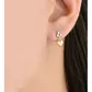 Brinco De Ouro 18k Cachinho Com Coração