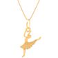 Pingente De Ouro 18k Bailarina