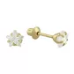 Brinco De Ouro 18k Estrela 5mm