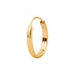 Brinco Masculino Individual De Ouro 18k Argola 14mm Plus