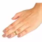 Anel De Falange De Ouro 18k Coroa