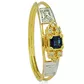 Anel De Formatura De Ouro 18k Alemanha - Feminino