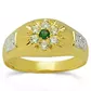 Anel De Formatura De Ouro 18k Austrália - Feminino