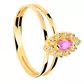 Anel De Formatura De Ouro 18k Áustria - Feminino
