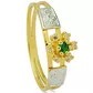 Anel De Formatura De Ouro 18k Colômbia - Feminino