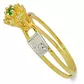 Anel De Formatura De Ouro 18k Colômbia - Feminino
