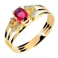 Anel De Formatura De Ouro 18k Guiana - Feminino