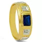 Anel De Formatura De Ouro 18k Namíbia - Masculino
