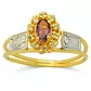 Anel De Formatura De Ouro 18k Paris - Feminino