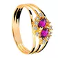 Anel De Formatura De Ouro 18k Taiwan - Feminino