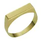 Anel De Ouro 18k Chapinha