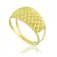 Anel De Ouro 18k Diamantado Xadrez