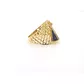 Anel De Ouro 18k Nossa Senhora Da Aparecida Gradeado