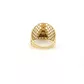 Anel De Ouro 18k Nossa Senhora Da Aparecida Gradeado