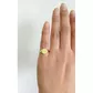 Anel De Ouro 18k Redondo Mindinho