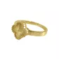 Anel de Ouro 18k Trevo 