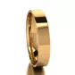 Aliança Individual De Ouro 18k Quadrada Com 3mm