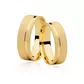 Par De Aliança Casamento De Ouro 18k Golden Anatômica 7mm