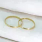 Par De Aliança De Ouro 18k Tradicional Com 2,0mm