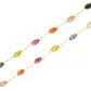 Corrente De Ouro 18k Cartie De 40cm Com Zircônias Ovais
