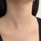 Corrente De Ouro 18k Elo Americano De 0,5mm Com 40cm