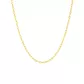 Corrente De Ouro 18k Elo Americano De 0,5mm Com 40cm