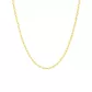 Corrente De Ouro 18k Elo Americano De 0,5mm Com 60cm