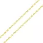 Corrente De Ouro 18k Elo Português De 2,3mm Com 60cm