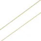 Corrente De Ouro 18k Groumet De 1,3mm Com 60cm
