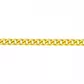 Corrente De Ouro 18k Groumet De 1,3mm Com 70cm