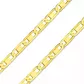 Corrente De Ouro 18k Piastrine De 1,2mm Com 45cm