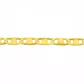 Corrente De Ouro 18k Piastrine De 1,2mm Com 70cm