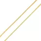 Corrente De Ouro 18k Rabo de Raposa De 0,7mm Com 50cm