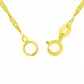 Corrente De Ouro 18k Singapura De 0,8mm Com 45cm
